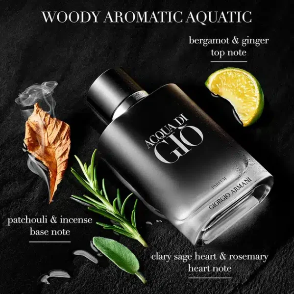 Giorgio Armani Acqua di Gi? Parfum 200ml Refillable Spray - Image 2