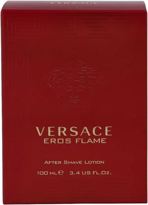 Versace Eros Flame Aftershave Lotion 100ml Splash - Image 3