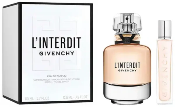 Givenchy L'Interdit Gift Set 80ml EDP + 12.5ml EDP