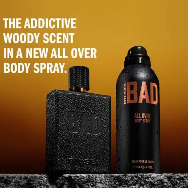 Diesel Bad Body Spray 200ml - Image 5