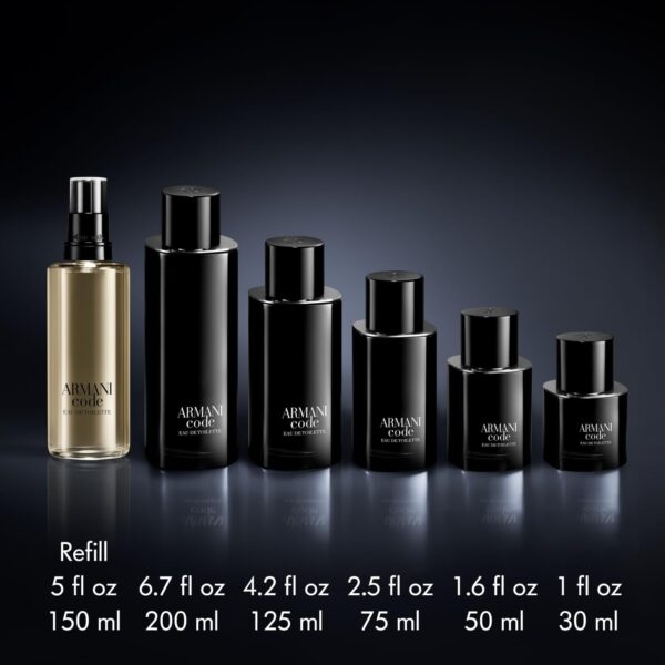 Giorgio Armani Armani Code Eau de Toilette 150ml Refill - Image 5