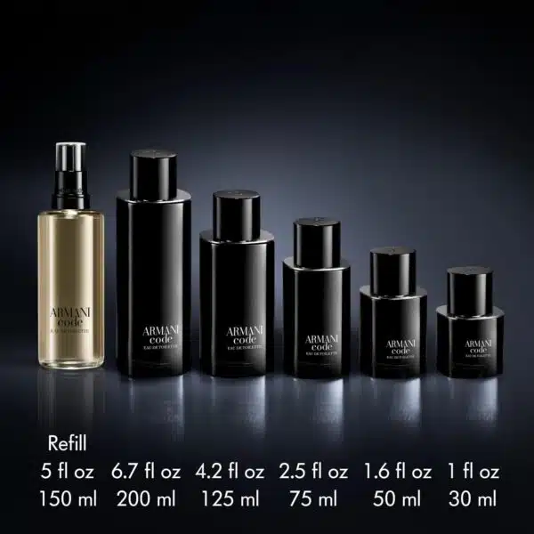 Giorgio Armani Armani Code Eau de Toilette 150ml Refill - Image 5
