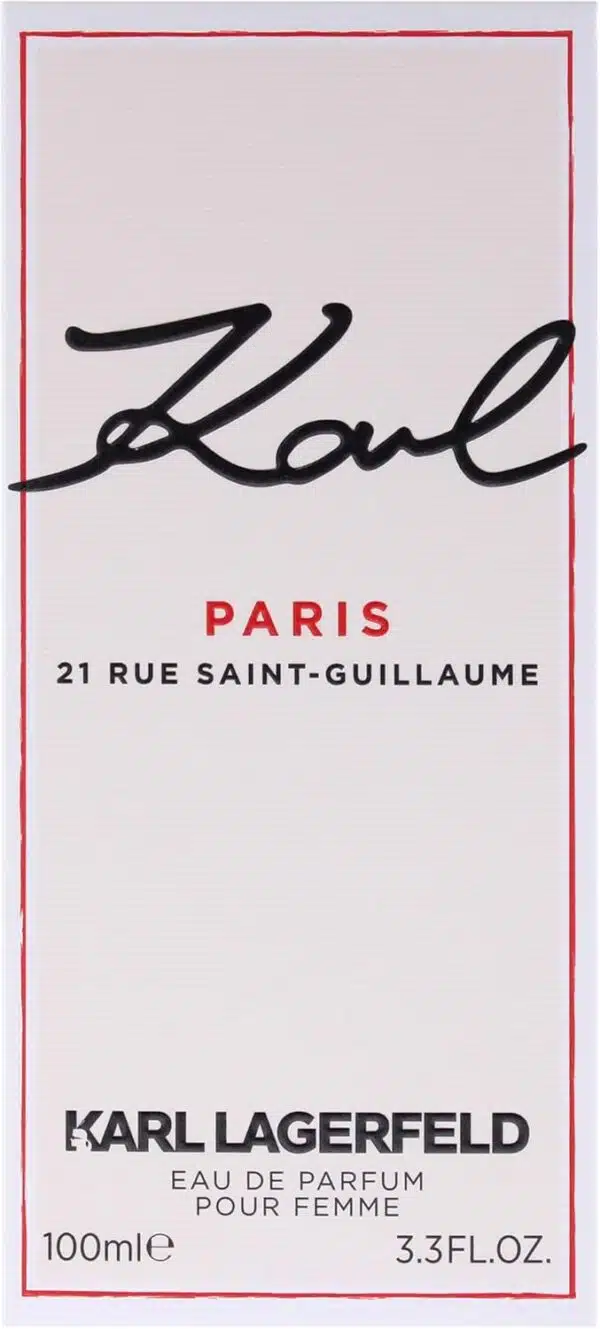 Karl Lagerfeld Karl Paris 21 Rue Saint Guillaume For Her Eau de Parfum 60ml Spray - Image 3