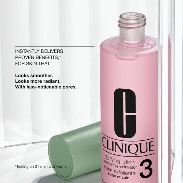 Clinique Cleansing Range Clarifying Lotion 400ml 3 - Oily - Image 2