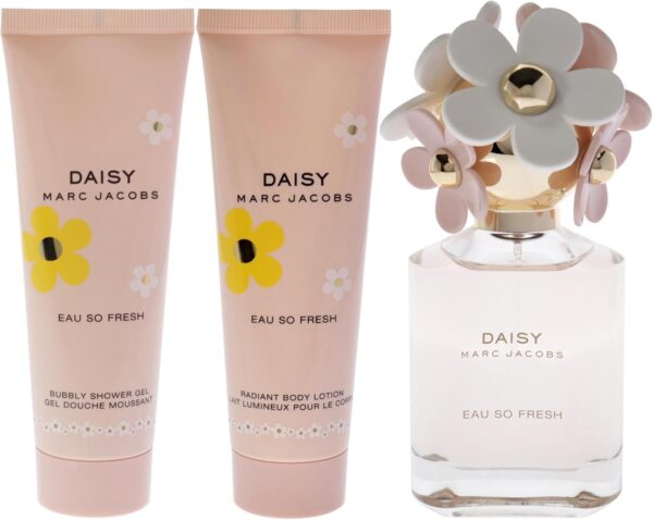 Marc Jacobs Daisy Eau So Fresh Gift Set 75ml EDT + 75ml Body Lotion + 75ml Shower Gel - Image 2
