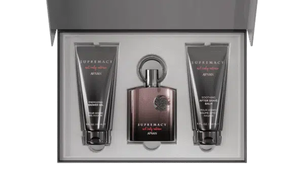 Afnan Supremacy Not Only Intense Gift Set - EDP 100ml Spray + 150ml Shower Gel - Image 2