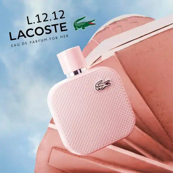 Lacoste L.12.12 Eau de Parfum Rose For Her Eau de Parfum 100ml Spray - Image 4