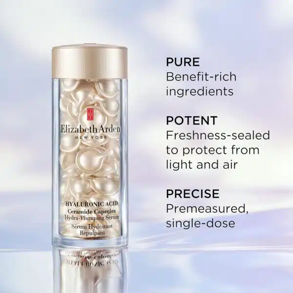 Elizabeth Arden Hyaluronic Acid Ceramide Capsules Hydra-Plumping Serum - 30 Capsules - Image 6