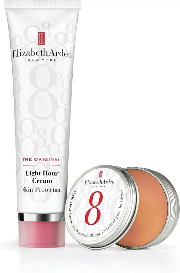 Elizabeth Arden Eight Hour Cream Gift Set 50ml Skin Protectant + 14ml Lip Protectant - Image 2