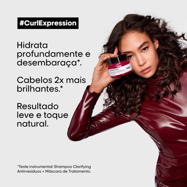 L'Oreal Professionnel Serie Expert Curl Expression Intensive Moisturiser Hair Mask 250ml - Image 2