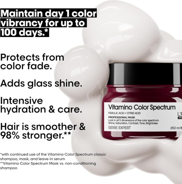 L'Or?al Paris Serie Expert Vitamino Color Spectrum Professional Mask 250ml - Image 3