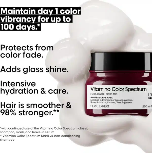 L'Or?al Paris Serie Expert Vitamino Color Spectrum Professional Mask 250ml - Image 3