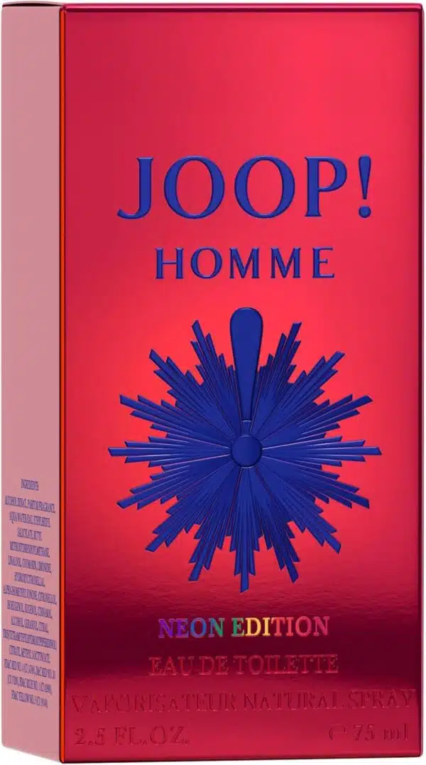Joop! Homme Neon Edition Eau de Toilette 75ml Spray - Image 3