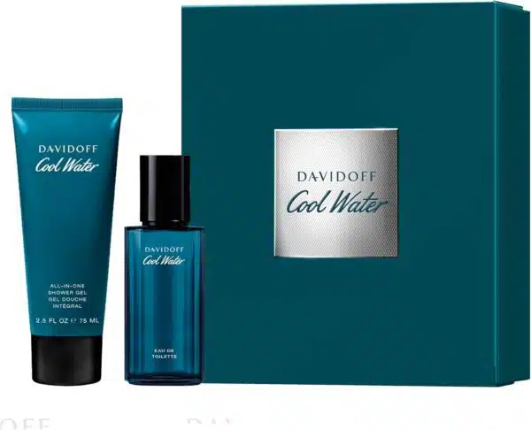 Davidoff Cool Water Gift Set 40ml EDT + 75ml Shower Gel