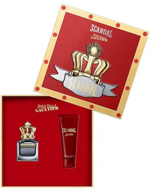Jean Paul Gaultier Scandal Pour Homme Gift Set 50ml EDT + 75ml Shower Gel - Image 2