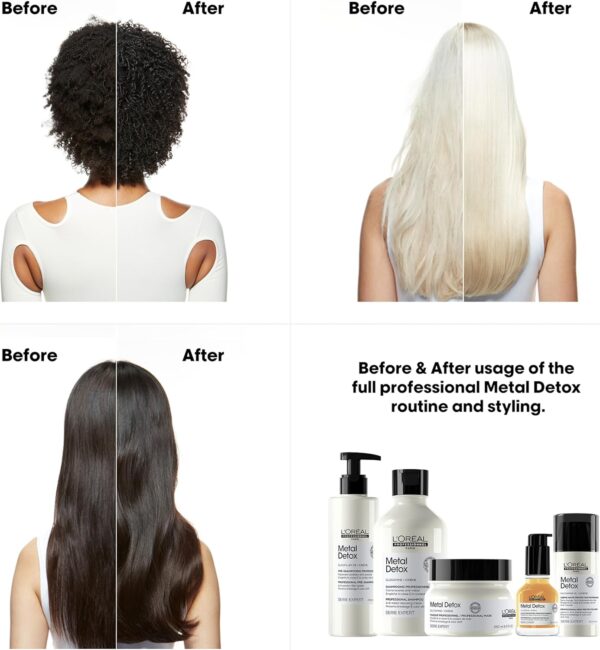 L'Oreal Professionnel Metal Detox Pre-shampoo 250ml - Image 3
