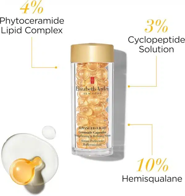 Elizabeth Arden Advanced Light Ceramide Capsules Strengthening & Refining Serum 30 Capsules - Image 5