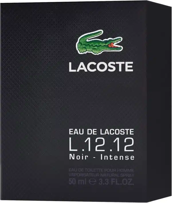 Lacoste Eau de Lacoste L.12.12 Noir Eau de Toilette 50ml Spray - Image 2