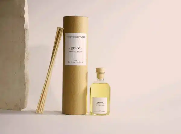 The Olphactory Grace Mint Tea Basil Reed Diffuser 250ml - Image 2