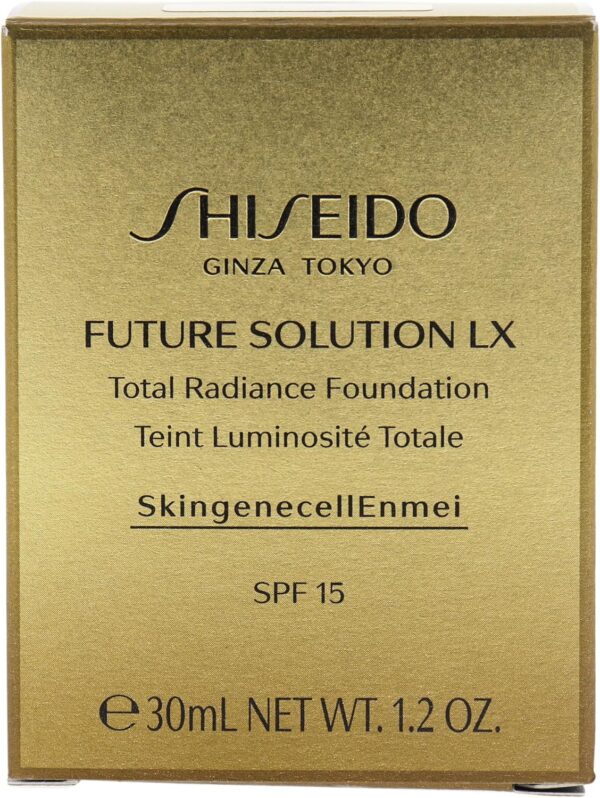 Shiseido Future Solution LX Total Radiance Foundation 30ml - 4 Rose - Image 3
