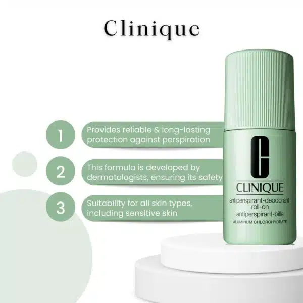 Clinique Antiperspirant Deodorant Roll-On 75ml - Image 2