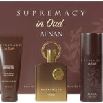 Afnan Supremacy In Oud Gift Set - EDP 100ml Spray + 150ml Shower Gel