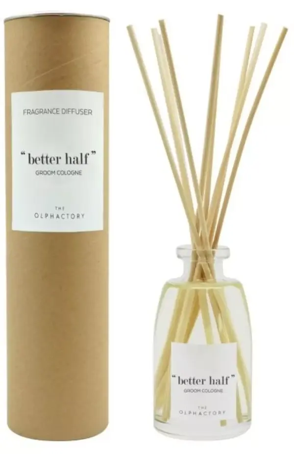 The Olphactory Better Half Groom Cologne Reed Diffuser 100ml