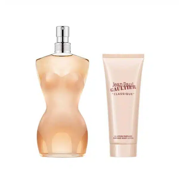 Jean Paul Gaultier Classique Gift Set 50ml EDT + 75ml Body Lotion - Image 2