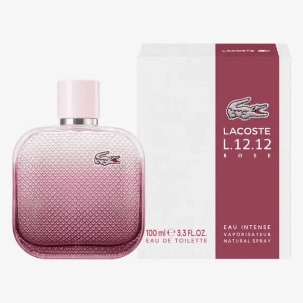 Lacoste L.12.12 Rose Eau Intense Eau de Toilette 100ml Spray