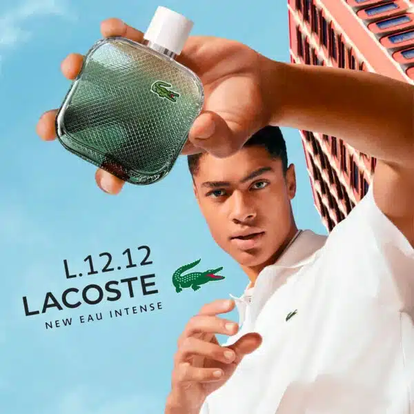 Lacoste L.12.12 Blanc Eau Intense Eau de Toilette 100ml Spray - Image 2