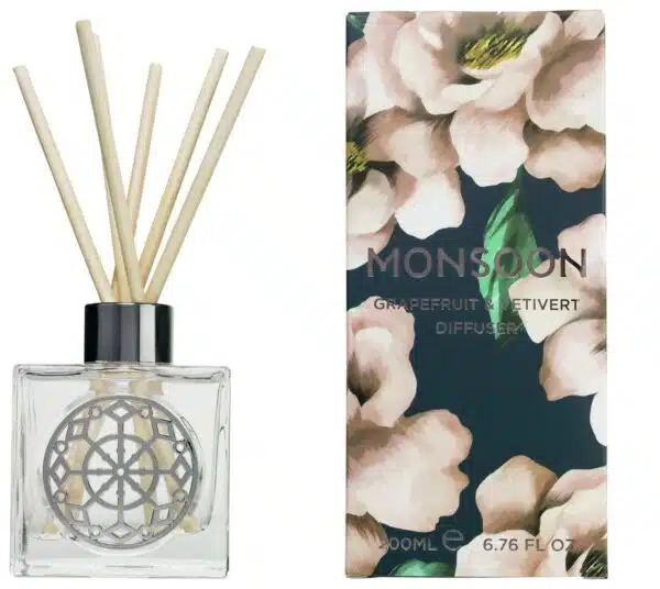 Monsoon Grapefruit & Vetiver Diffuser 200ml