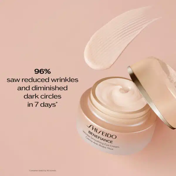 Shiseido Benefiance Wrinkle Smoothing Eye Cream 15ml - Image 5