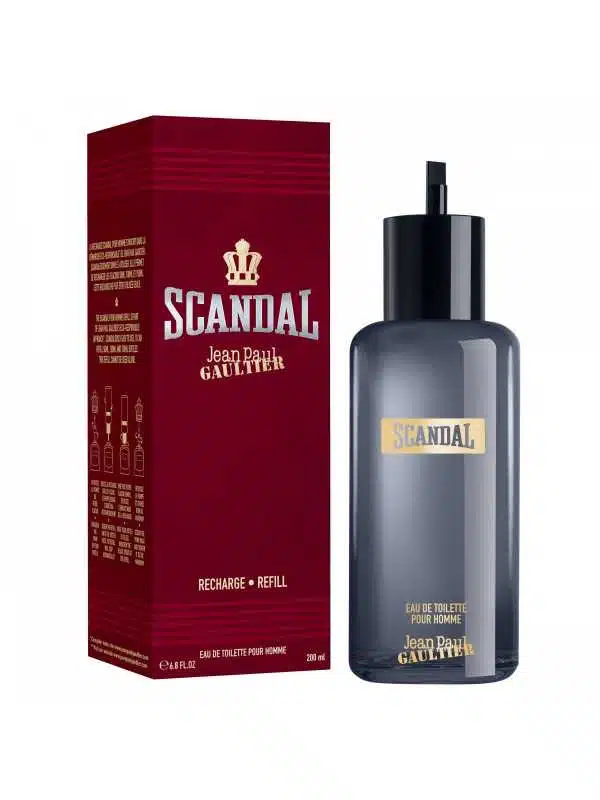 Scandal-new-him-refill-eau-de-toilette Jean Paul Gaultier Scandal Pour Homme Eau de Toilette 200ml Refill - Image 1
