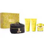 Versace Yellow Diamond Gift Set 90ml EDT + 100ml Body Lotion + 100ml Shower Gel