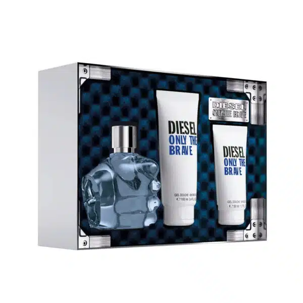 Diesel Only The Brave Gift Set 125ml Eau de Toilette + 100ml Shower Gel + 50ml Shower Gel