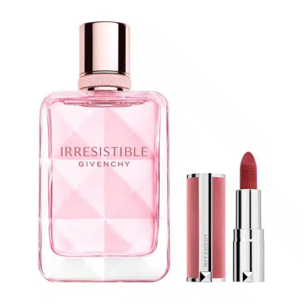 Givenchy Irresistible Very Floral Gift Set 50ml EDP + Mini Le Rouge Sheer Velvet Lipstick - Image 2