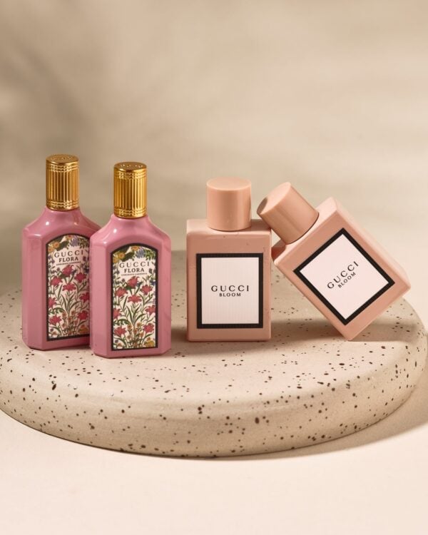 Gucci Miniature Gift Set 2 x 5ml Bloom EDP + 2 x 5ml Flora EDP - Image 2