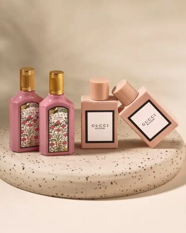 Gucci Miniature Gift Set 2 x 5ml Bloom EDP + 2 x 5ml Flora EDP - Image 2