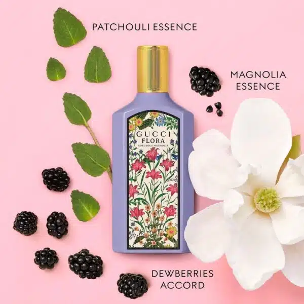 Gucci Flora Gorgeous Magnolia Eau de Parfum 100ml Spray - Image 3