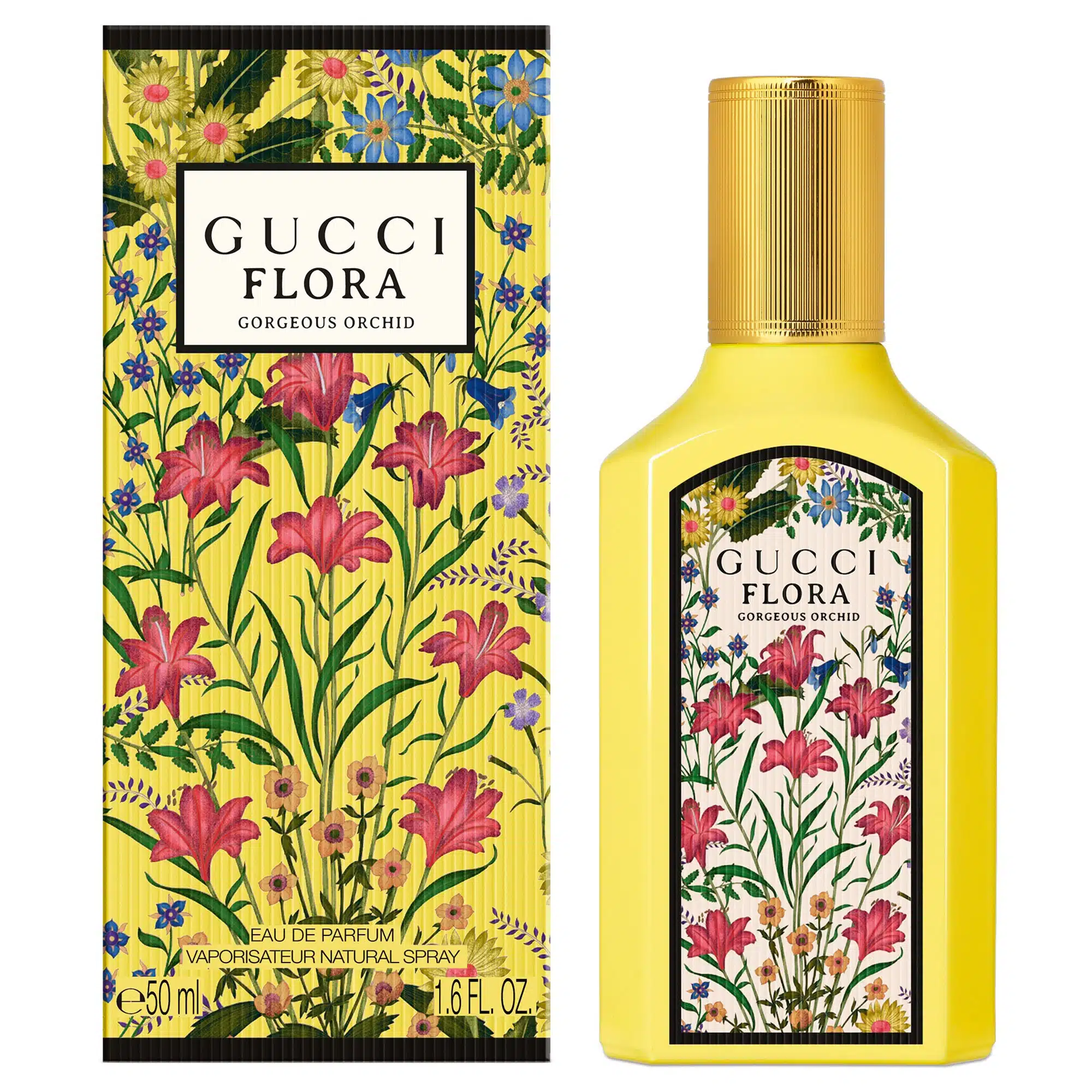Gucci Flora Gorgeous Orchid Eau de Parfum 50ml Spray - Image 1