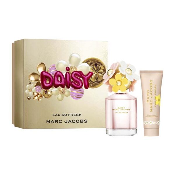 Marc Jacobs Daisy Eau So Fresh Gift Set 75ml EDT + 75ml Body Lotion