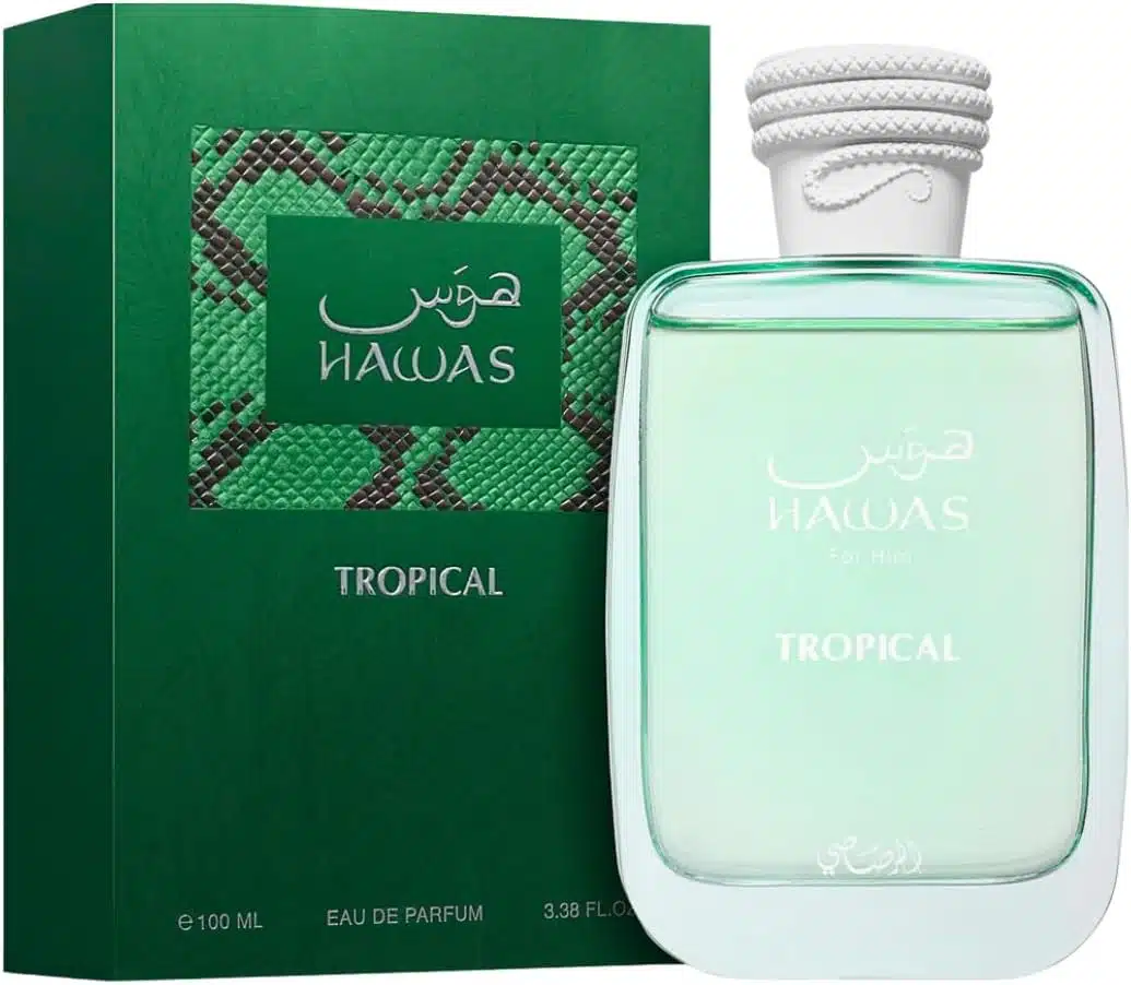 61u06w0Lp-L._AC_SL1080_ Rasasi Hawas Tropical Eau de Parfum 100ml Spray - Image 1