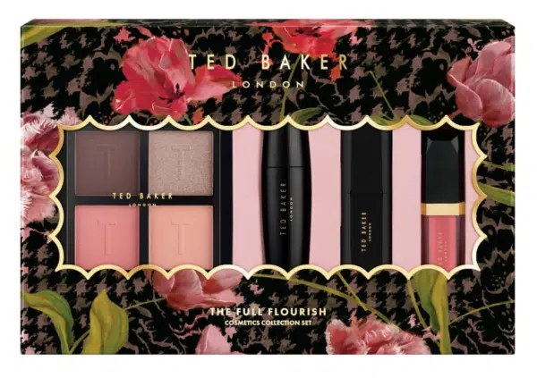 Ted Baker The Full Flourish Christmas Collection Set Gift Set 1x 4 Eyeshadow Palette + 1x Lipstick + 1x Mascara + 1x Lipgloss