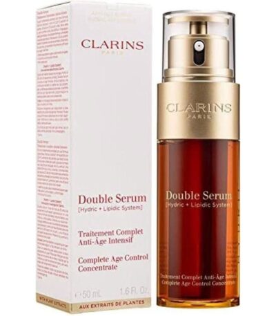 clarins serums double serum complete age control concentrate ml