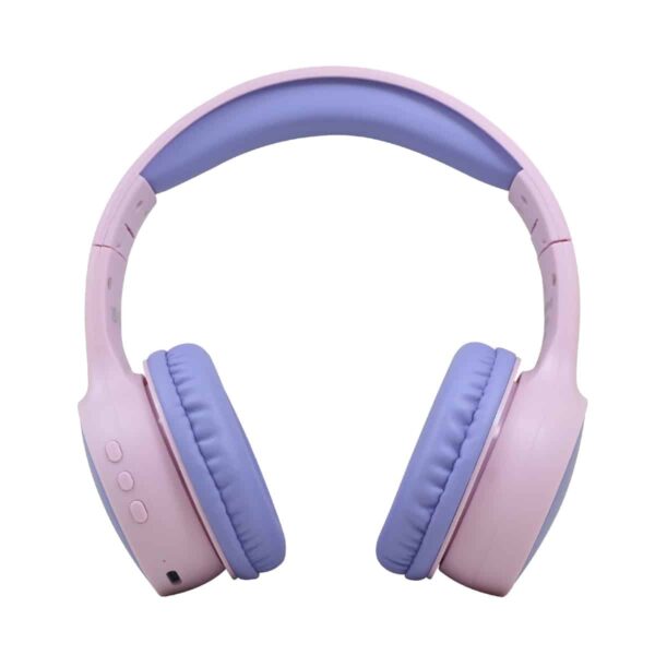 Groov-e GVBT595PK Kidz Wireless Bluetooth DJ Style Headphones - Pink - Image 2