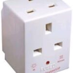 Omega 13Amp 3Way Surge Prot. Switch Adpt.