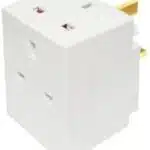 Omega 2 way fused adaptor