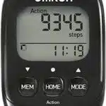 Omron HJ325-EBK Walking Style IV Step Counter 3D Sen