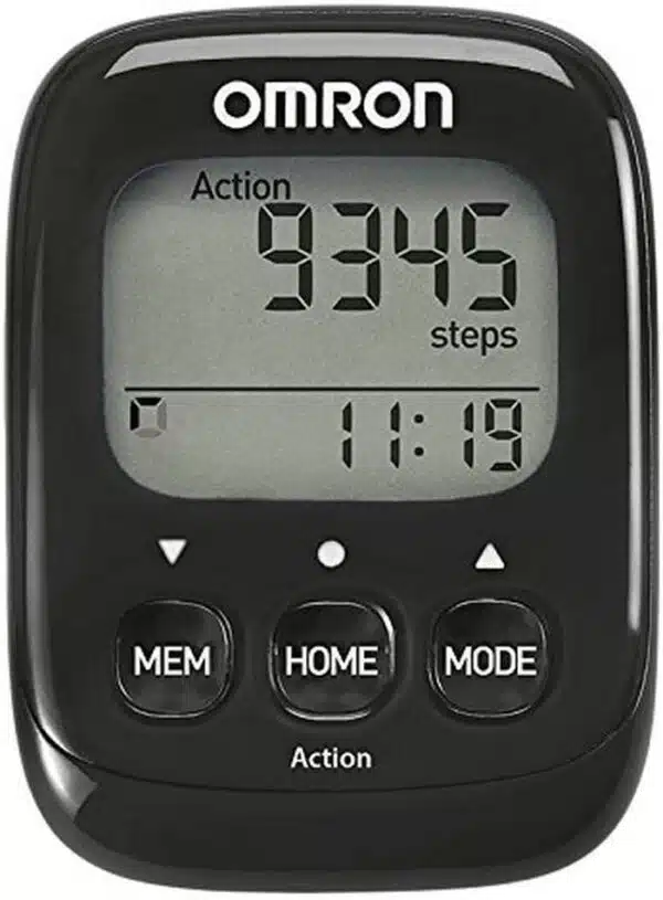 Omron HJ325-EBK Walking Style IV Step Counter 3D Sen