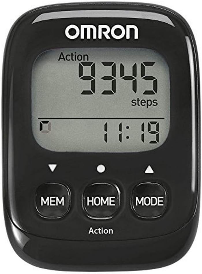 51-a6ou7mvL._AC_SL1010_.jpg Omron HJ325-EBK Walking Style IV Step Counter 3D Sen - Image 1